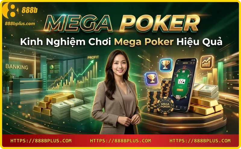 Chiến thuật chơi Mega Poker hiệu quả với quản lý vốn thông minh